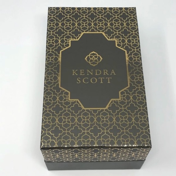 NWT Kendra Scott Antique Silver Drusy Acrylic Box! - Picture 11 of 11